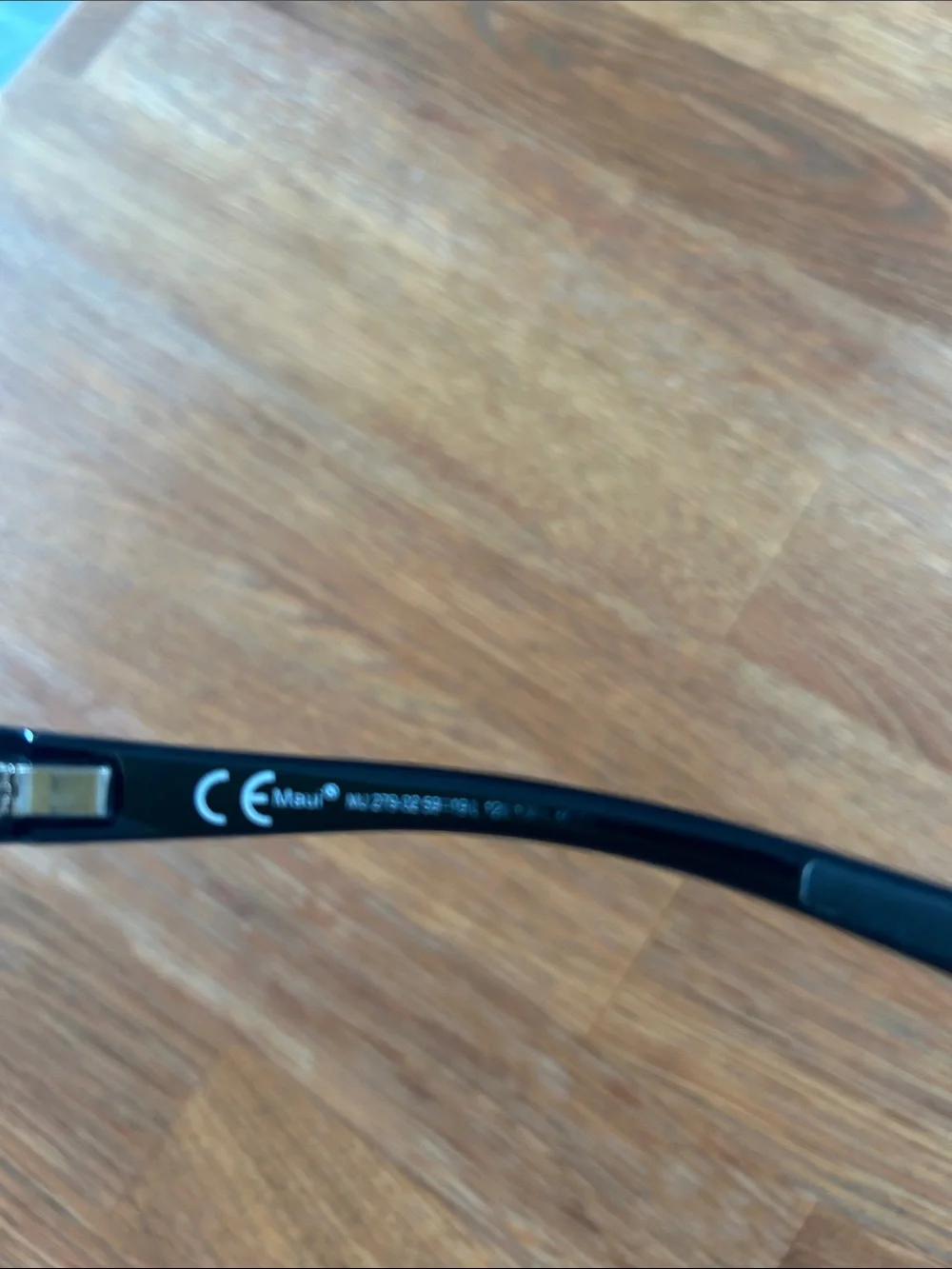 Maui Jim Black Polarized Sunglasses - Classic Wrap Style number 279